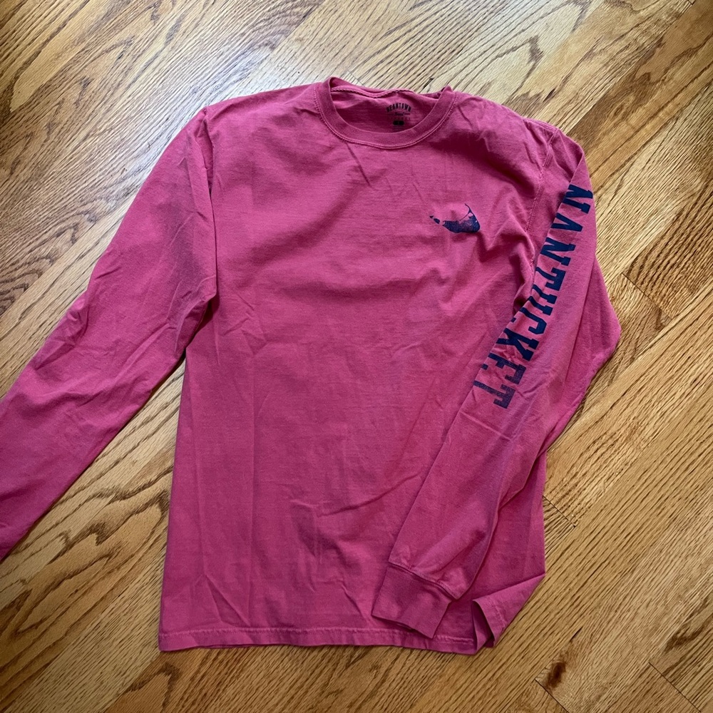 NWOT Nantucket red long sleeved shirt
